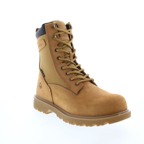 Wolverine Mens Floorhand Waterproof Insulated Steel Toe 8" Brown Boots (NWT) - Picture 2 of 7